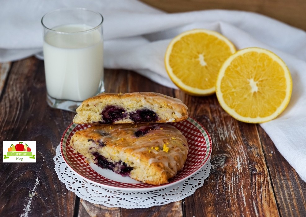 Ягодные сконы на перекус