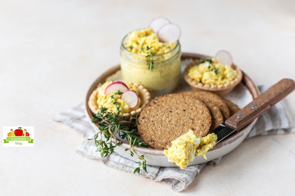 Яично-сырный паштет