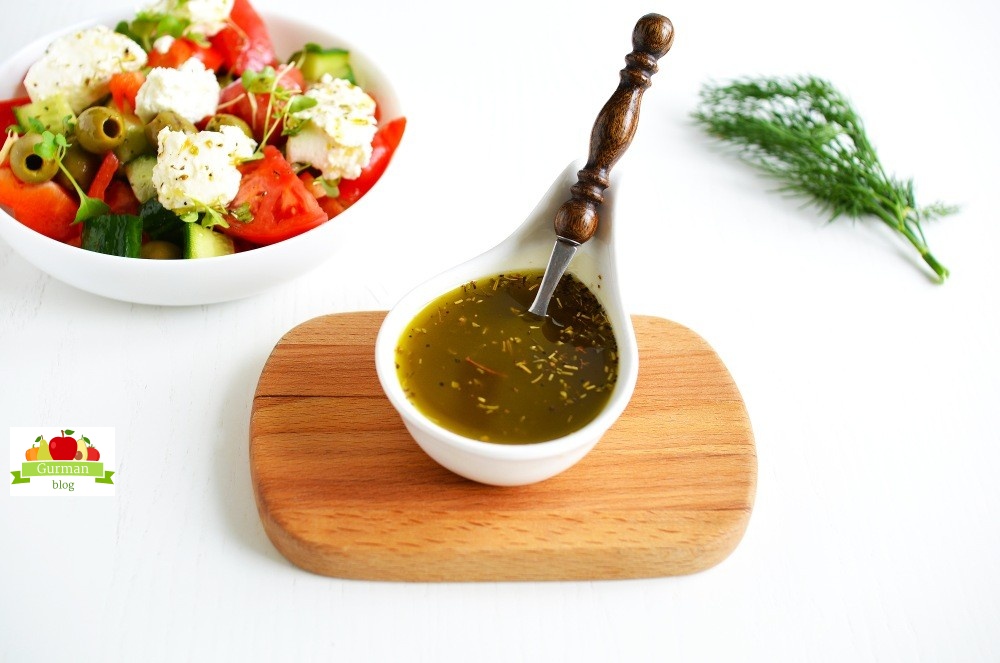Заправка для греческого салата