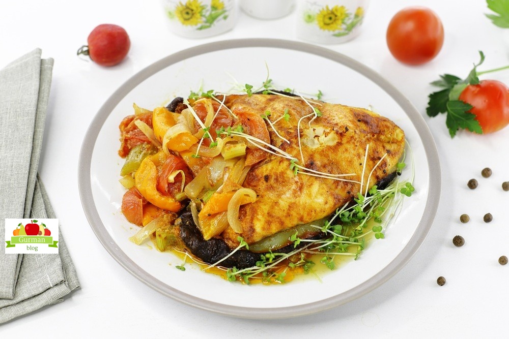 Зубатка в духовке